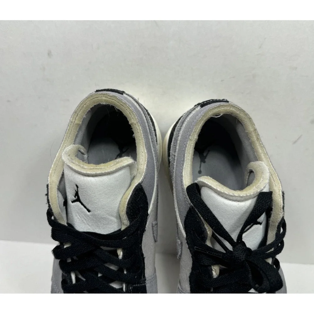 Air Jordan 1 SE Craft Low Inside Out Cement Grey Black Men's Size 9.5 dz4135-002